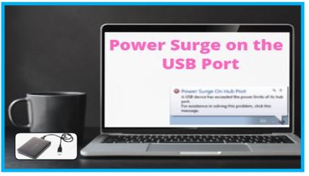 power surge on the USB port