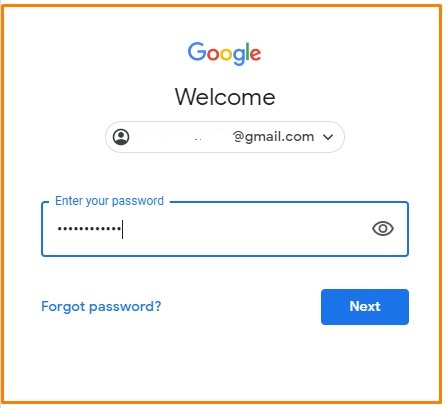 sign in password manager