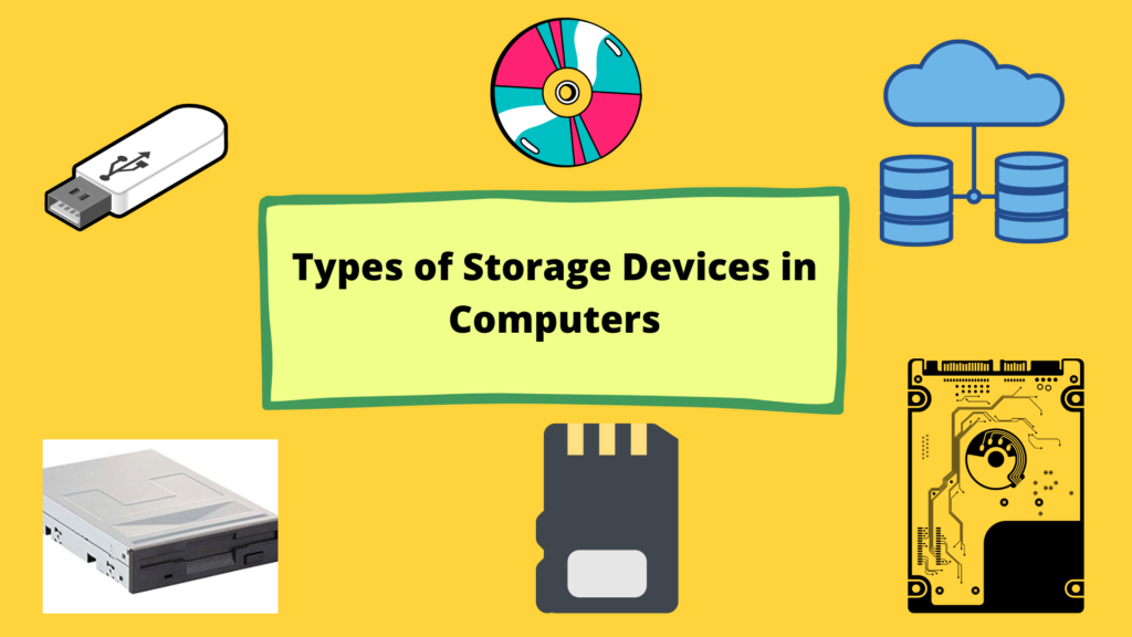 9 Types of Storage Devices in Computers Concepts All