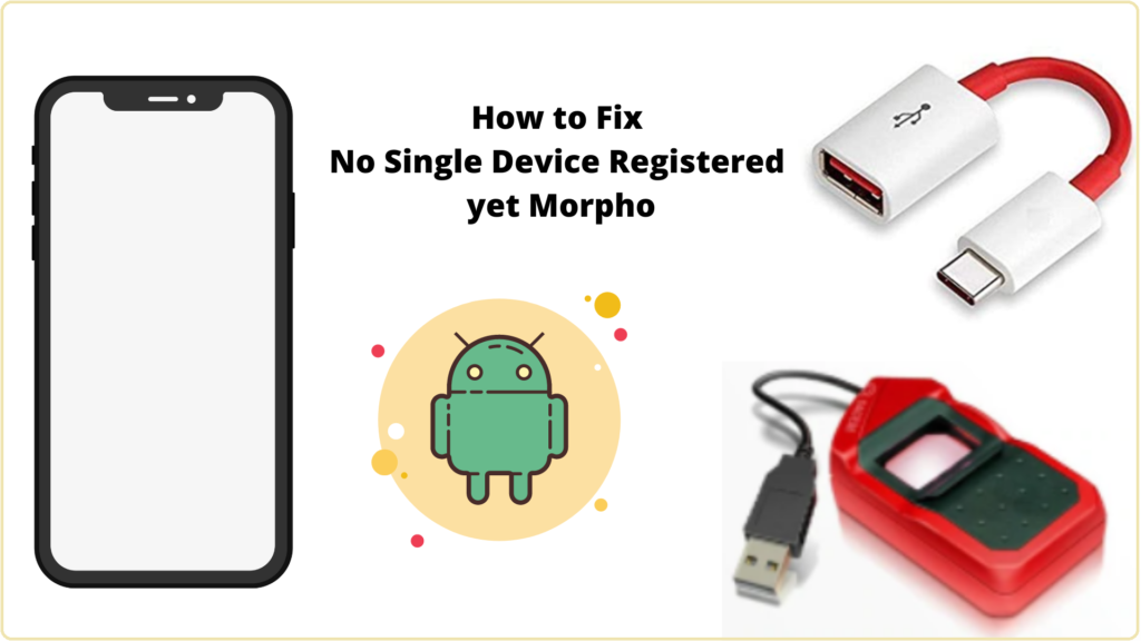 no single device registered yet Morpho