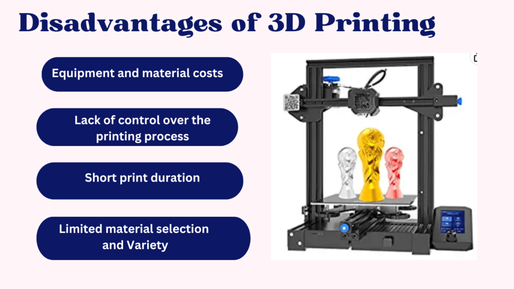 Disadvantages of 3D Printing 3D Printing Disadvantages