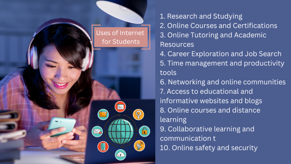 TOP 10 Uses Of Internet For Students Concepts All