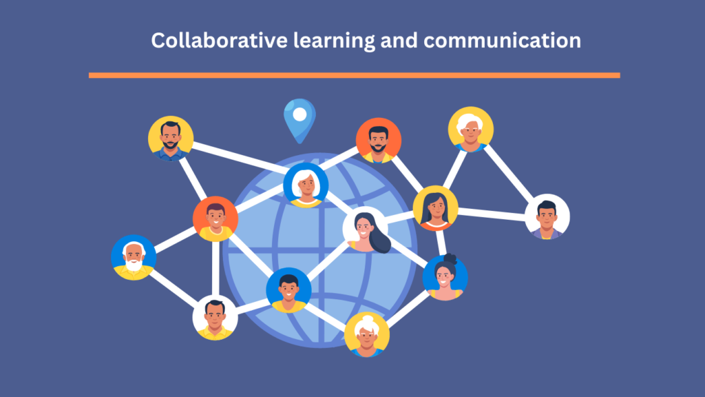 uses of internet for students Collaborative learning and communication