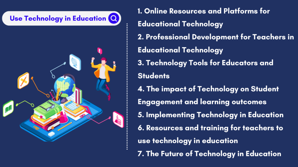 Use Technology in Education