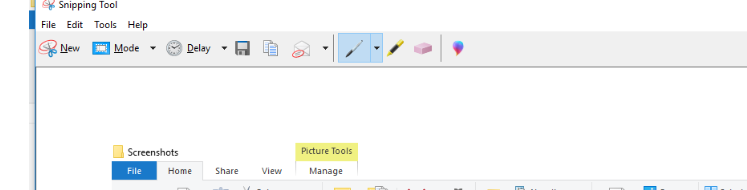 snipping tool page