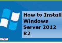 Install Windows server 2012 R2