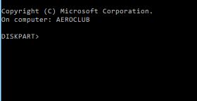 diskpart options