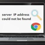 server ip address could not be found