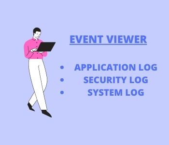 Event Viewer Application Log Security Log System Log