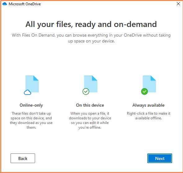 All Your Files Demand Option to setup files