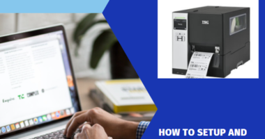 set up and Download TSC MH240 Series Printers