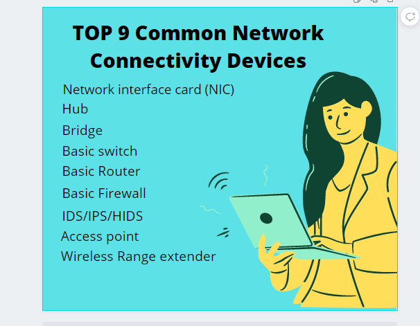 Common Network Connectivity Devices