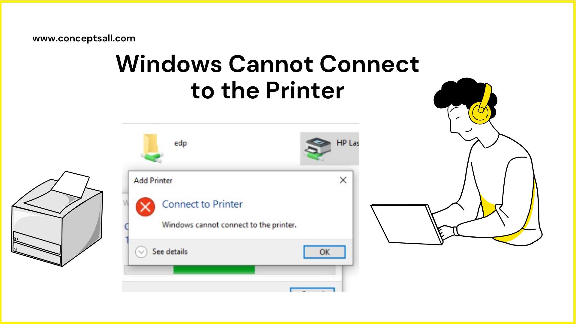 4 Ways To Fix Windows Cannot Connect To The Printer On Windows 8 10 