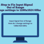 Input Signal Out Of Range