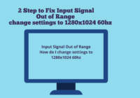 Input Signal Out Of Range