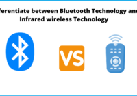 Differentiate between Bluetooth Technology and Infrared wireless Technology