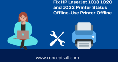 Fix HP LaserJet 1018 1020 and 1022 Printer Status Offline-Use Printer Offline