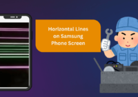 Horizontal Lines on Samsung Phone Screen